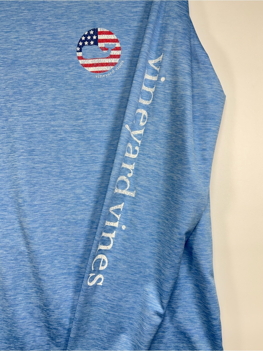 ✨Vineyard Vines Performance Long Sleeve Shirt Blue Size S - Picture 7 of 11